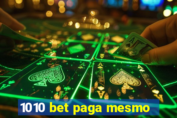 1010 bet paga mesmo