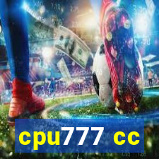 cpu777 cc