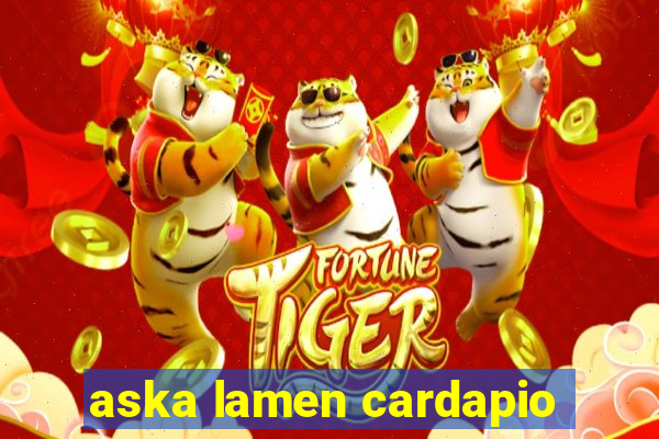 aska lamen cardapio