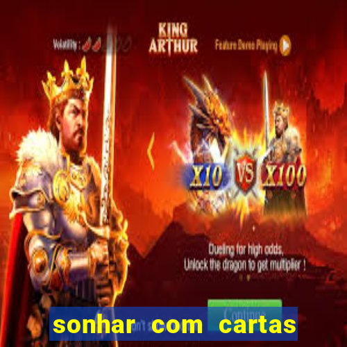 sonhar com cartas de baralho no chao