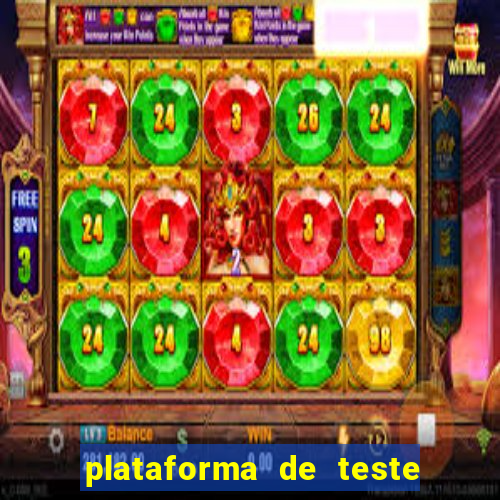 plataforma de teste pg demo