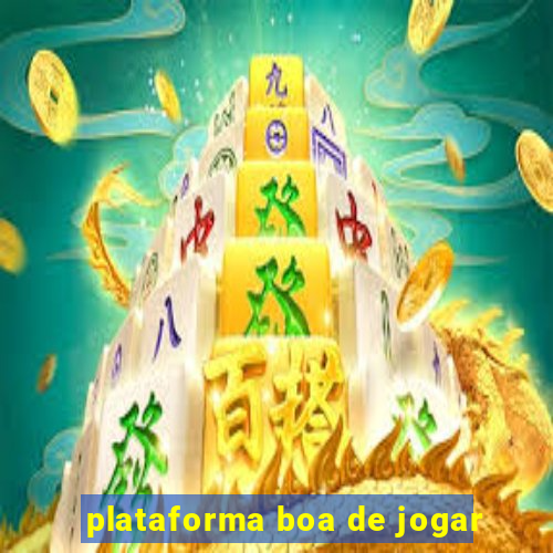 plataforma boa de jogar