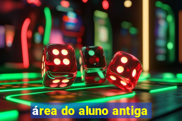 área do aluno antiga