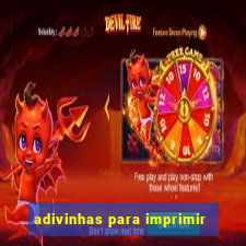 adivinhas para imprimir